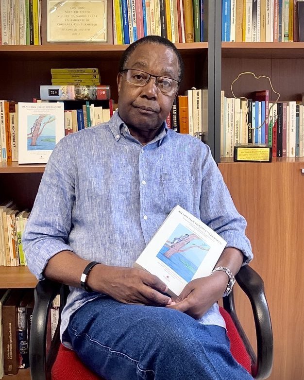 Retrato de Simplicio Nsué Avoro